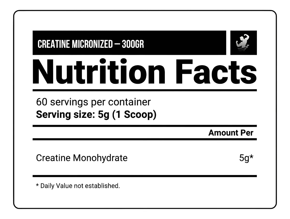 CREATINA ON 300 GRAMOS 60 SERVICIOS