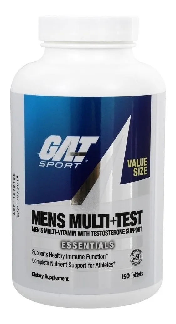 MENS MULTI+TEST 150 TABLETAS Multivitaminico Gat Sport