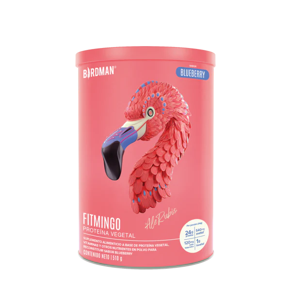 FITMINGO PROTEÍNA VEGETAL BIRDMAN 510g