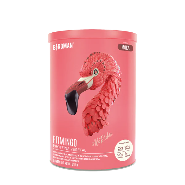 FITMINGO PROTEÍNA VEGETAL BIRDMAN 510g