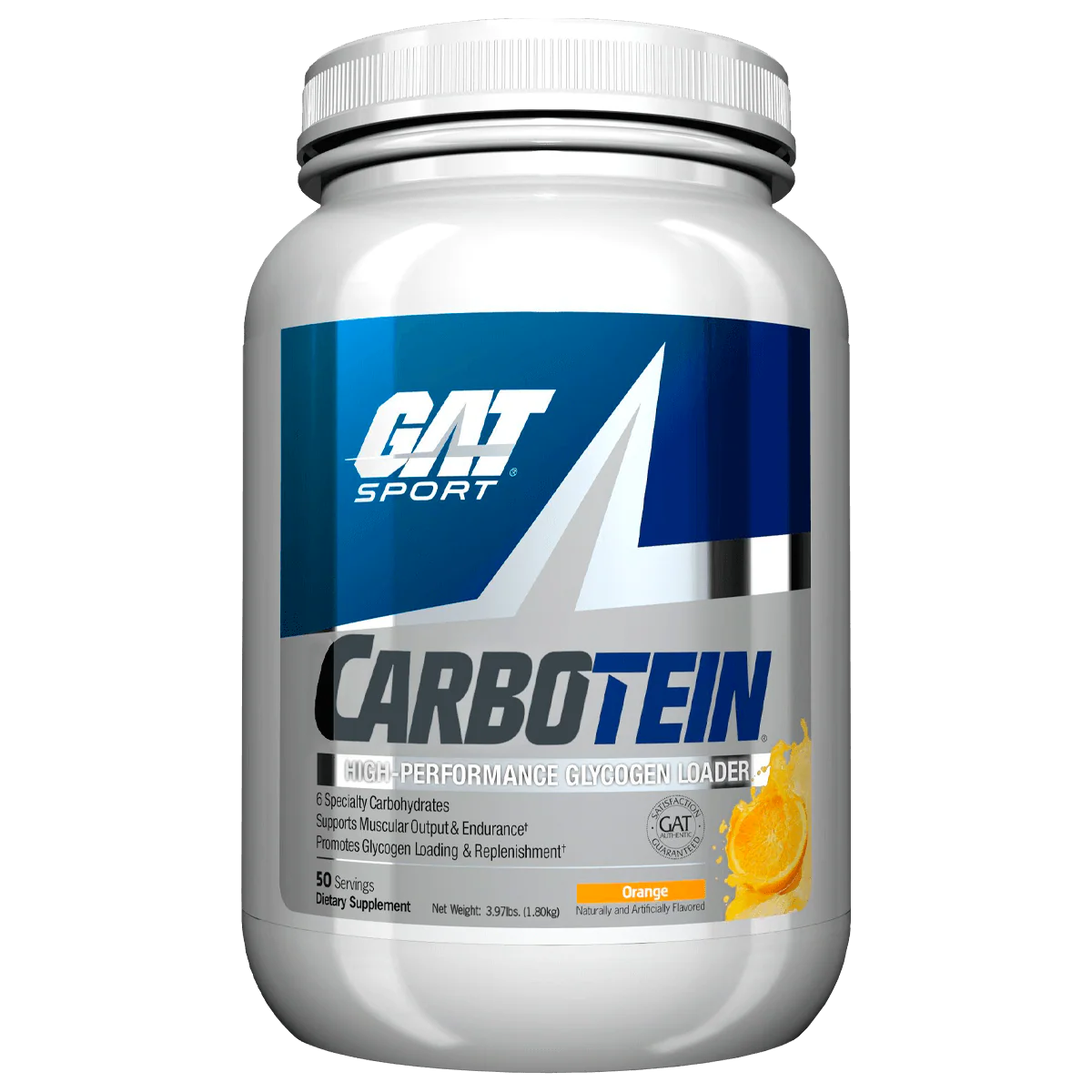 CARBOTEIN GAT SPORT 50 SERVICIOS Energía y Resistencia con Carga Óptima de Glucógeno