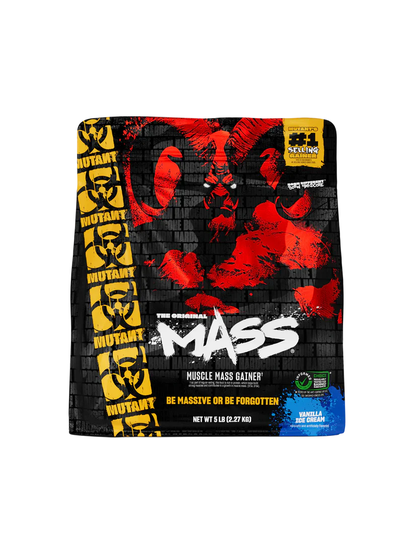 MUTANT MASS 15 LB Mutant Mass / 56g Proteína / 192g Carbohidratos / 1100 calorías