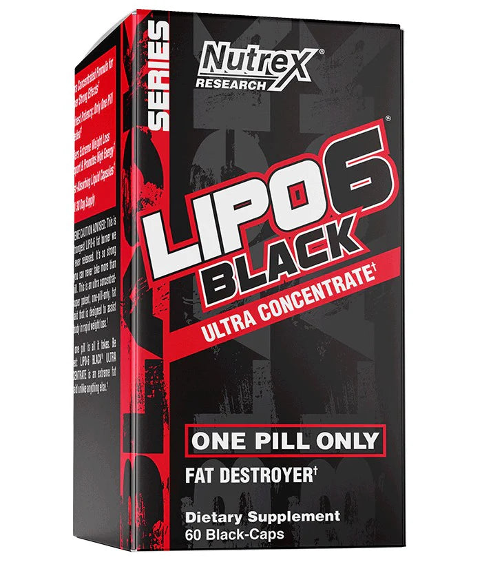 LIPO 6 ROJO ULTRA NUTREX 60 CÁPSULAS