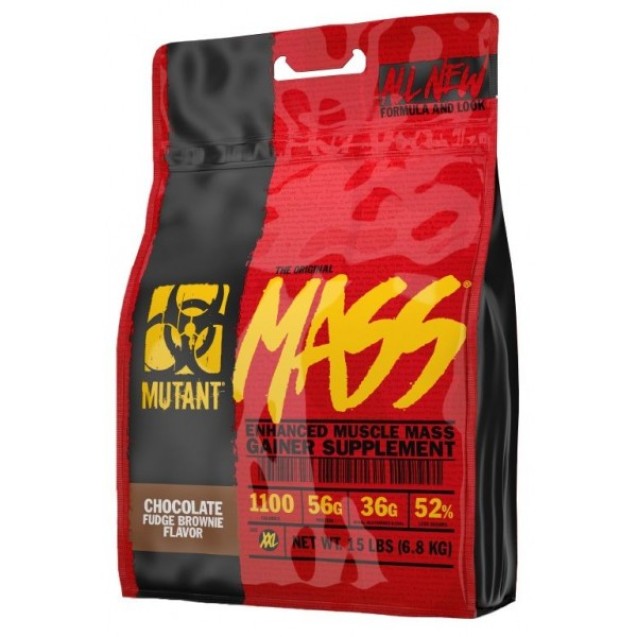 MUTANT MASS 15 LB Mutant Mass / 56g Proteína / 192g Carbohidratos / 1100 calorías