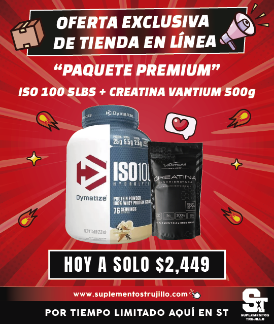 PAQUETE ISO-VANTIUM – Suplementos Trujillo