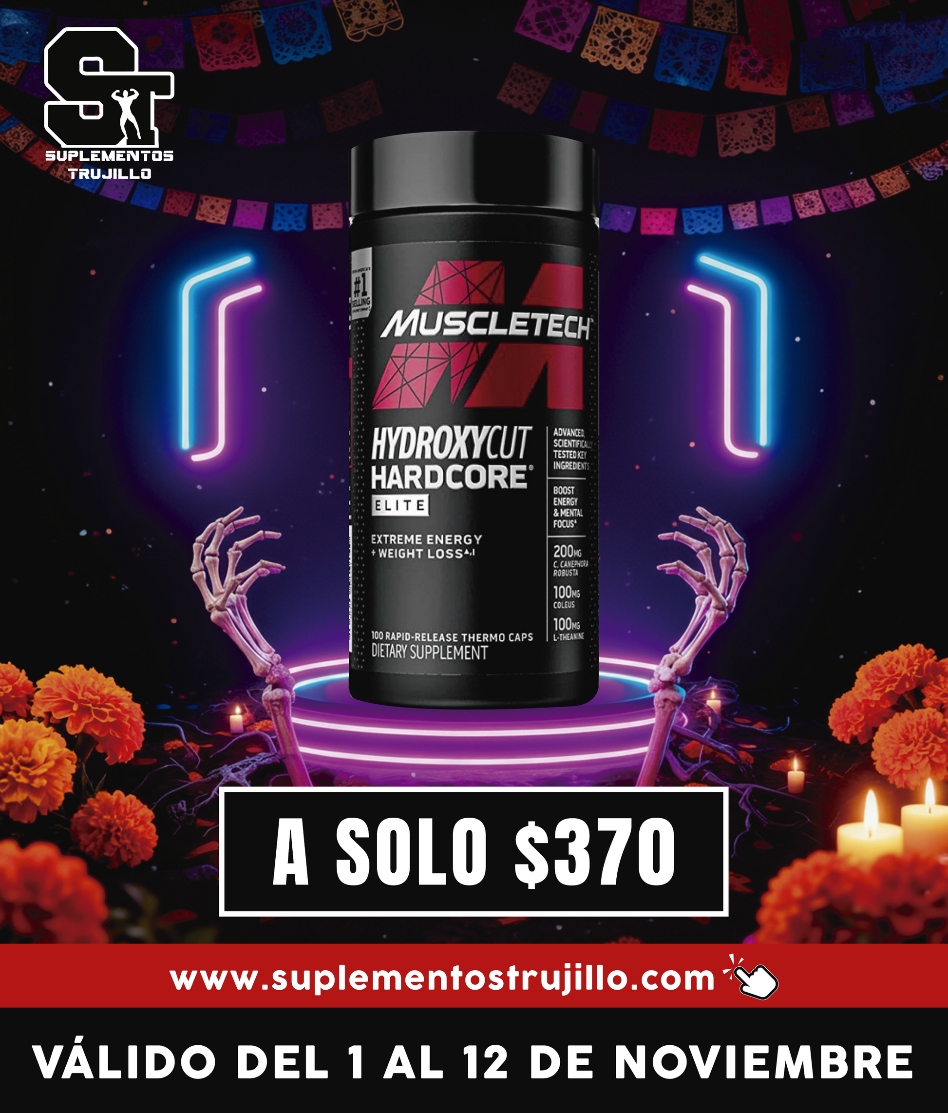 HYDROXYCUT 100 CAPSULAS
