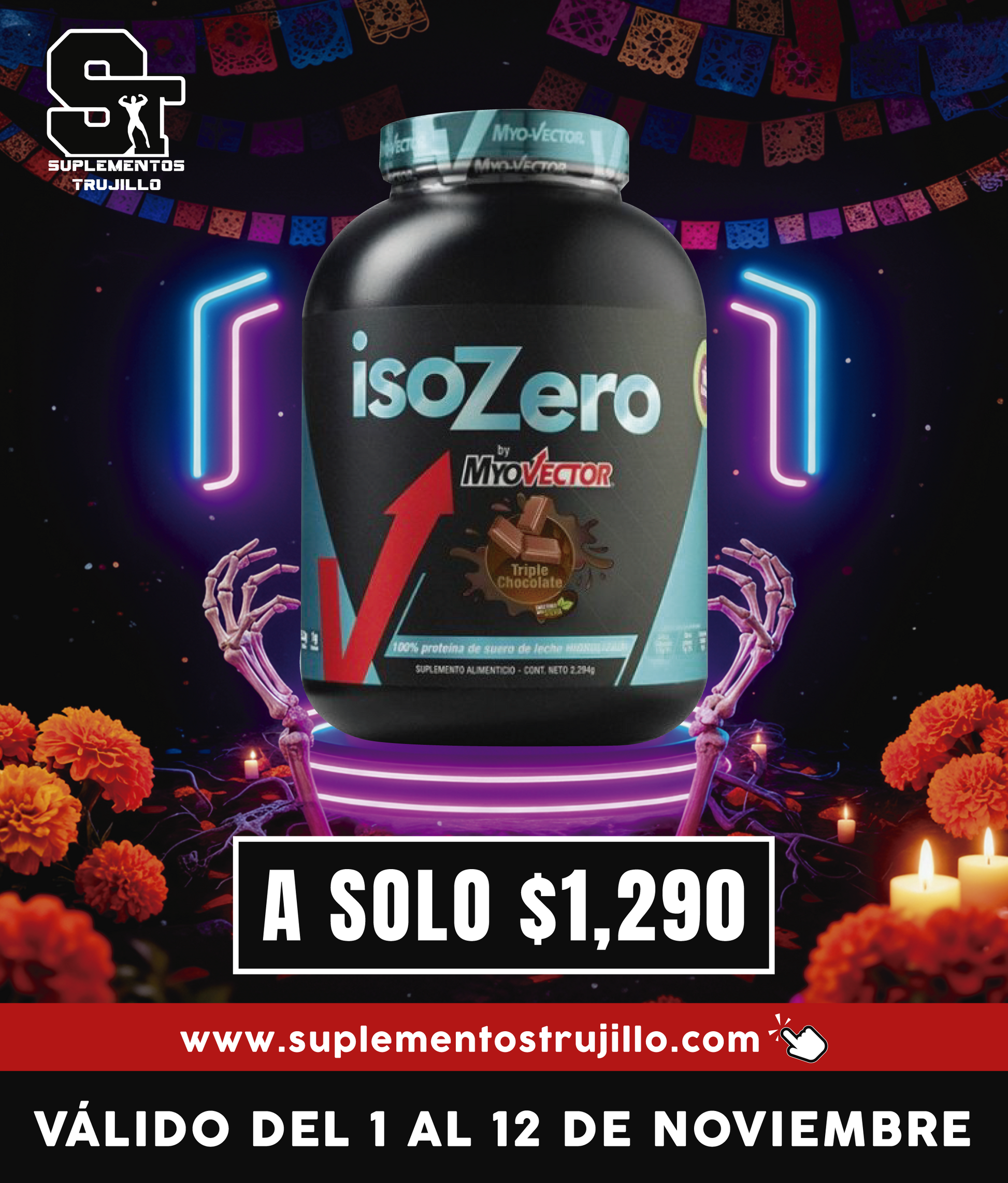 ISO Zero Myo Vector 5 LB – Proteína Hidrolizada Premium para Máximo Rendimiento