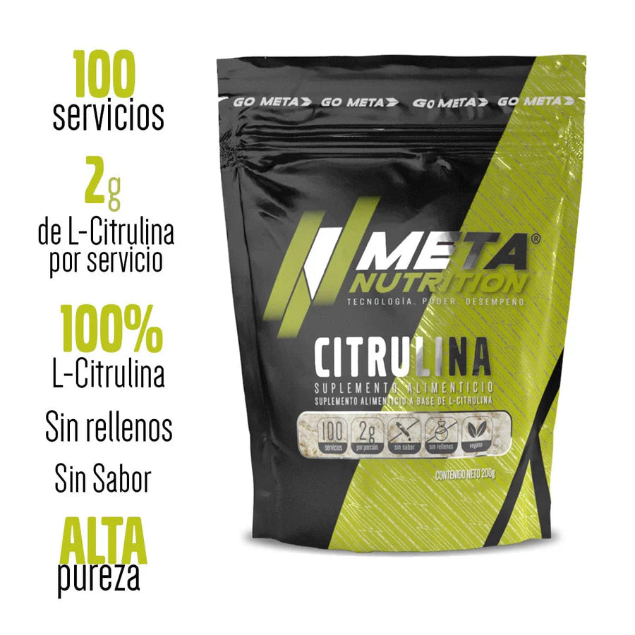 CITRULINA META NUTRITION 100 SERVICIOS