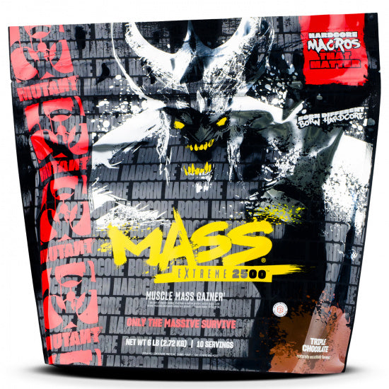 MASS EXTREME 2500 12 LB MUTANT Proteina Mutant Mass Extreme 2500 6 Lbs Ganador De Peso