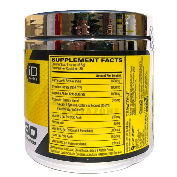 C4 ORIGINAL PRE-WORKOUT 30 SERVICIOS