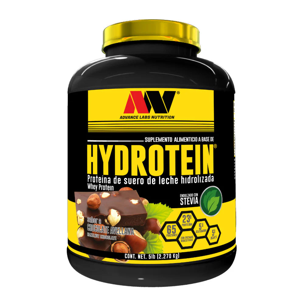 HYDROTEIN PROTEIN ADVANCE NUTRITION 5 LB Protein Suero De Leche 65 Servicios