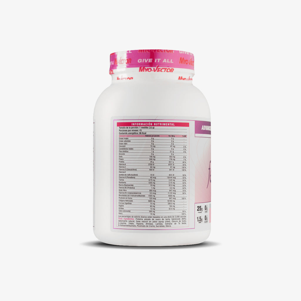 FEMME MYO VECTOR 3 LB Proteína Especializada para Mujeres