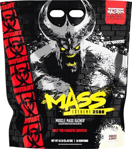 MASS EXTREME 2500 12 LB MUTANT Proteina Mutant Mass Extreme 2500 6 Lbs Ganador De Peso