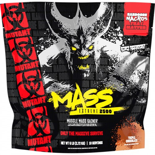 MASS EXTREME 2500 12 LB MUTANT Proteina Mutant Mass Extreme 2500 6 Lbs Ganador De Peso