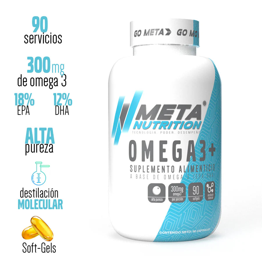 OMEGA + META NUTRITION 90 SERVICIOS