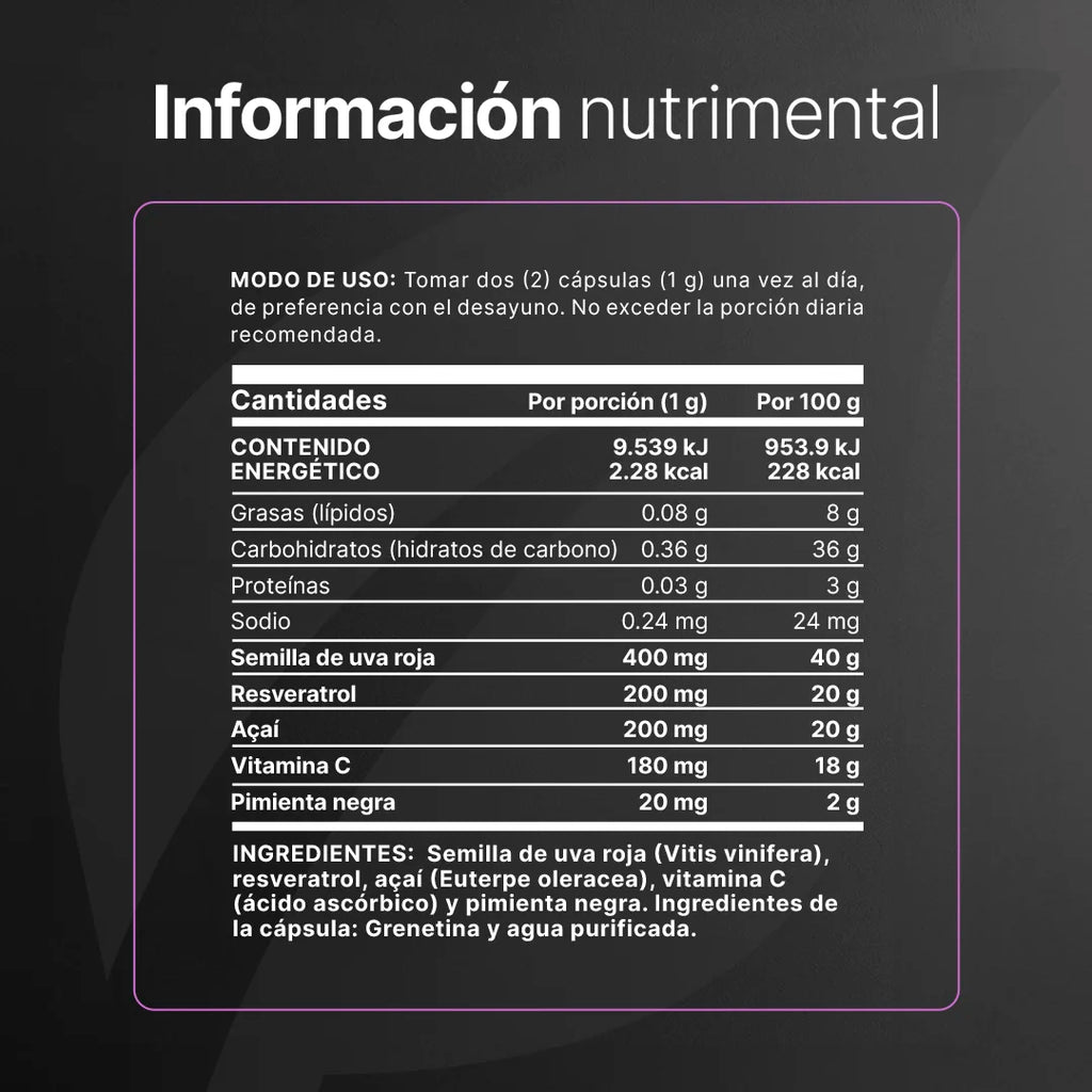 RESVERATROL B LIFE 90 CÁPSULAS