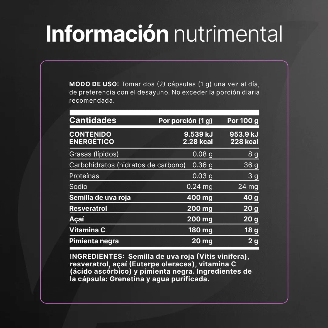 RESVERATROL B LIFE 90 CÁPSULAS