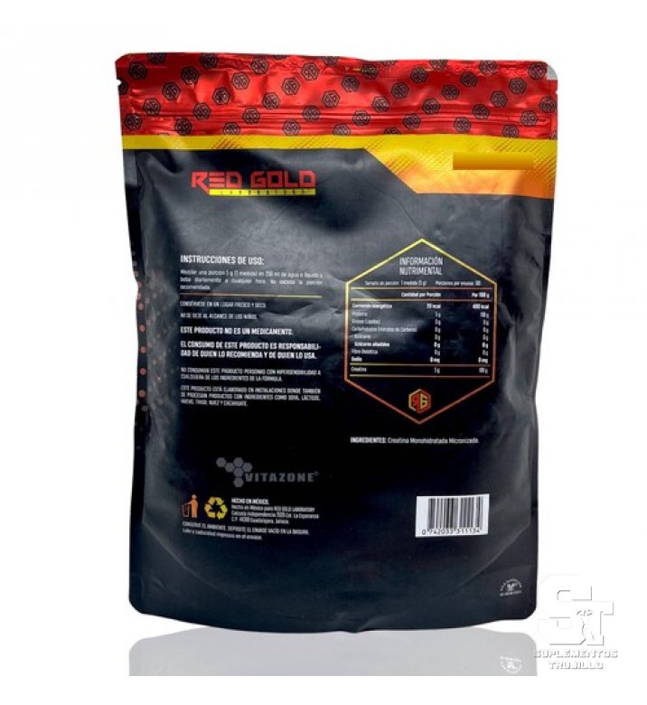 CREATINA RED GOLD 500g
